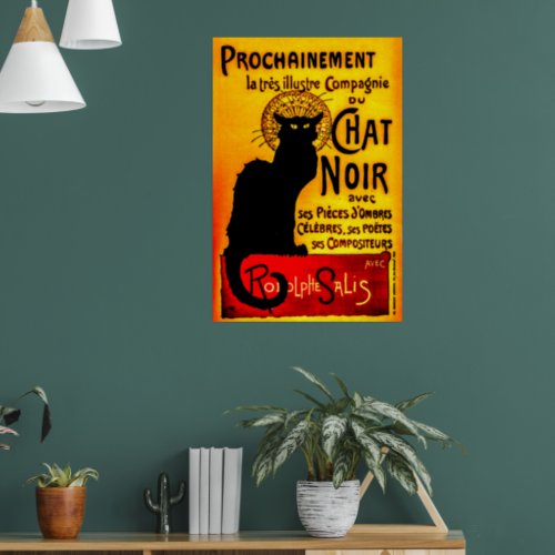 Chat Noir _ Black Cat Poster