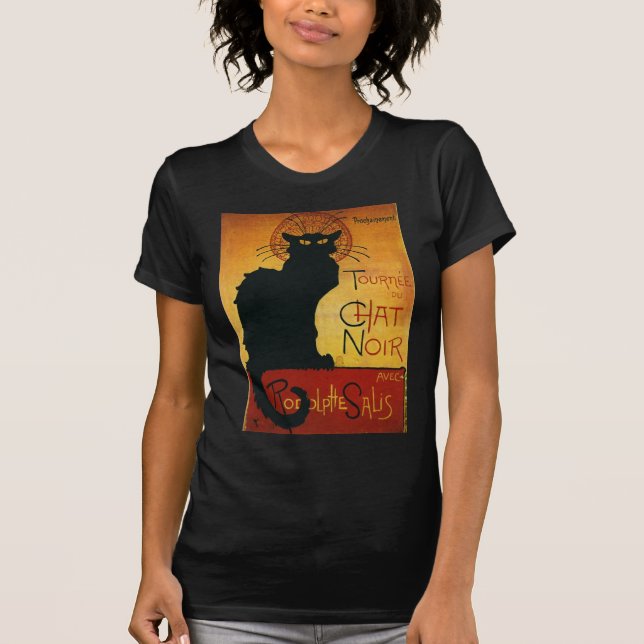 Chat Noir - Black Cat T-Shirt (Front)