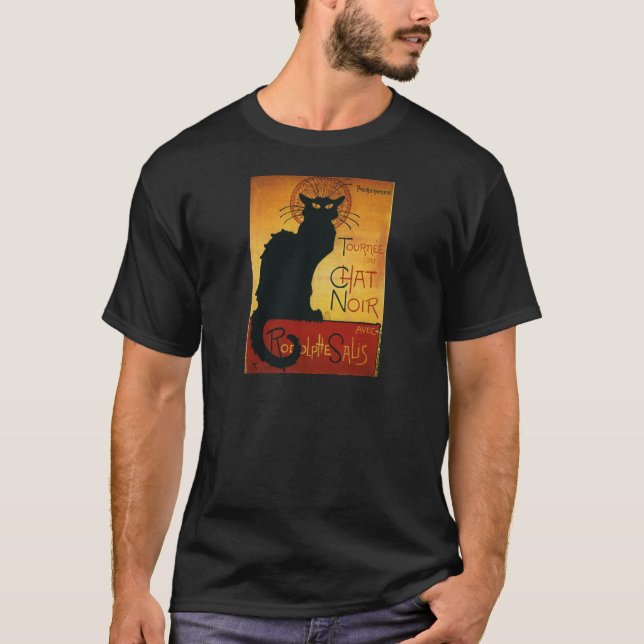 Chat Noir - Black Cat T-Shirt (Front)