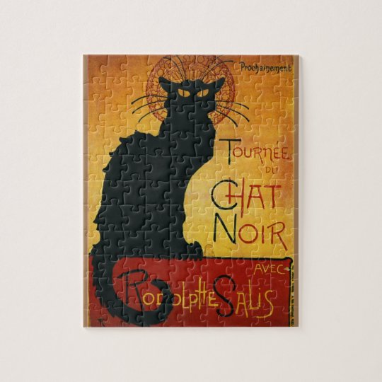 black cat jigsaw puzzle