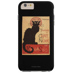 Chat Noir Cabaret Troupe Black Cat Promo Poster Tough iPhone 6 Plus Case