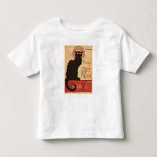 Chat Noir Cabaret Troupe Black Cat Promo Poster Toddler T-shirt