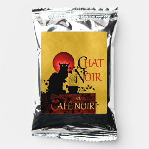 Chat Noir et Caf Noir Coffee Drink Mix