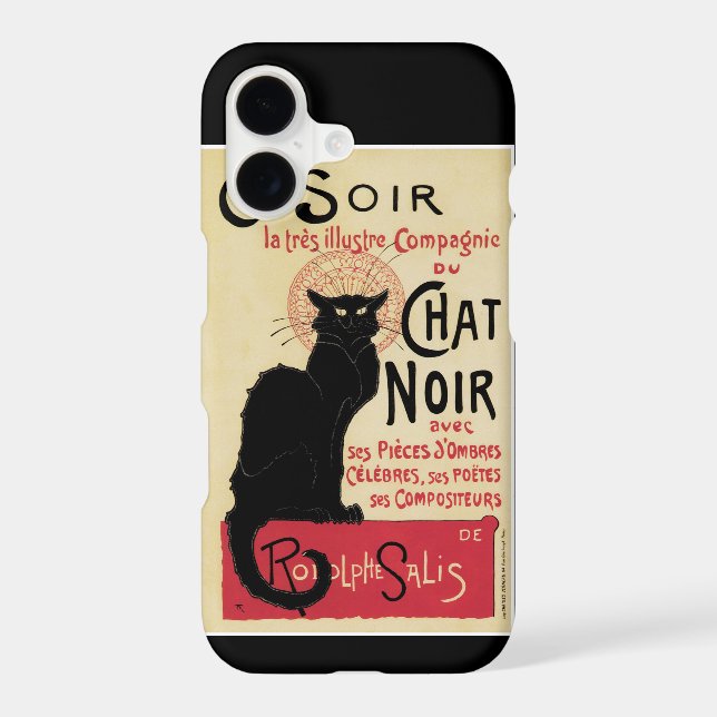 Chat Noir Iphone Case (Back)