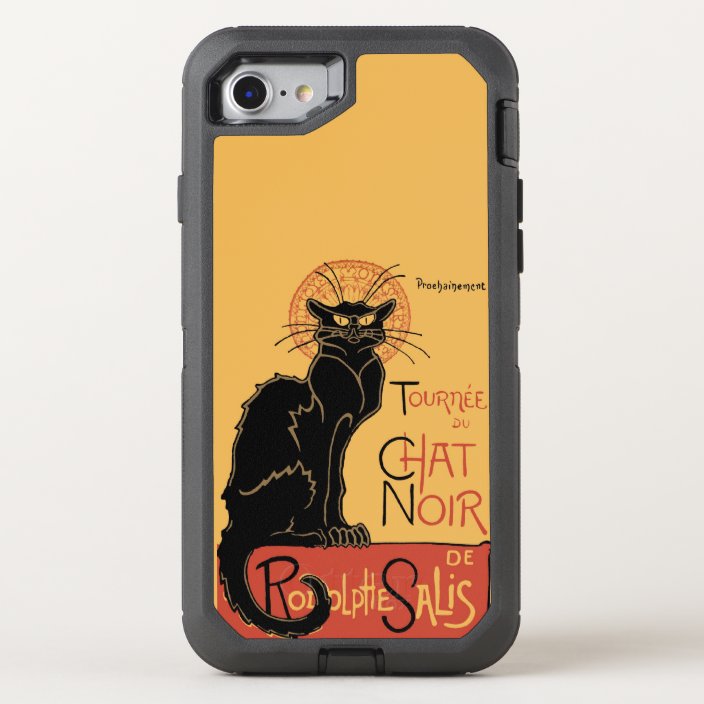 Chat Noir Vintage Illustration Otterbox Iphone Case Zazzle Com