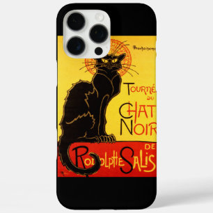 Chat Noir vintage Retro Belle Epoque Vintage Cat iPhone 16 Pro Max Case
