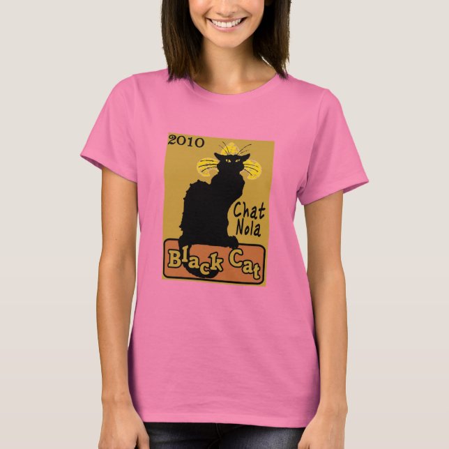 Chat Nola, Black Cat, 2010 T-Shirt (Front)