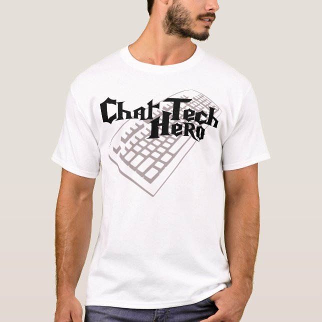 Chat Tech Hero T-Shirt (Front)