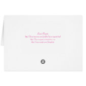Chatam Light Beach Fence Cards (Back Horizontal)