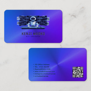 🤖Chatbot Developer Conversational AI Engineer NLP Business Card