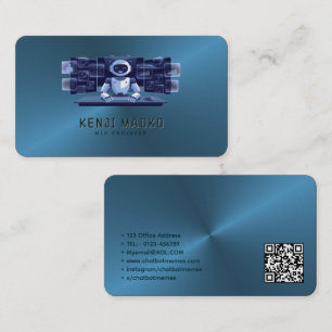 🤖Chatbot Developer Conversational AI Engineer NLP Business Card