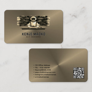 🤖Chatbot Developer Conversational AI Engineer NLP Business Card