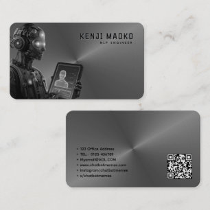 🤖Chatbot Developer Conversational AI Engineer NLP Business Card