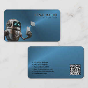 🤖Chatbot Developer Conversational AI NLP Engineer Business Card