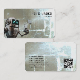 🤖Chatbot Developer Conversational AI NLP Engineer Business Card