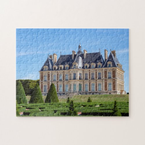 Chateau and parc de Sceaux in summer _ France Jigsaw Puzzle
