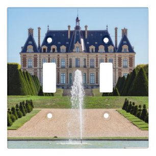 Chateau and parc de Sceaux in summer - France Light Switch Cover