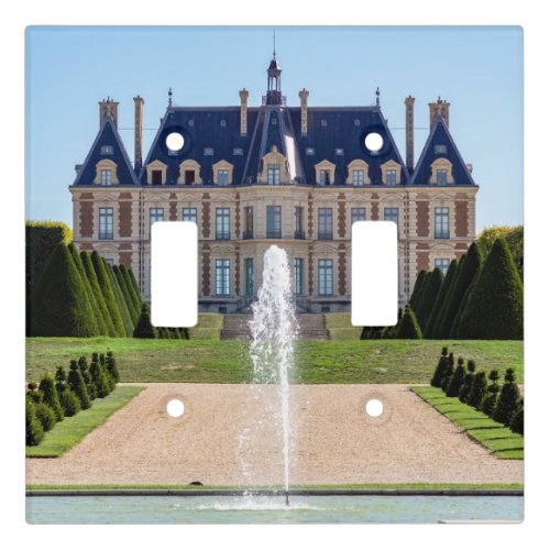 Chateau and parc de Sceaux in summer _ France Light Switch Cover