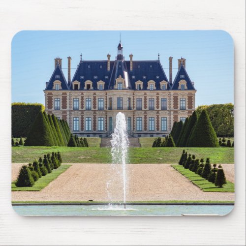 Chateau and parc de Sceaux in summer _ France Mouse Pad