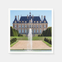 Chateau and parc de Sceaux in summer - France