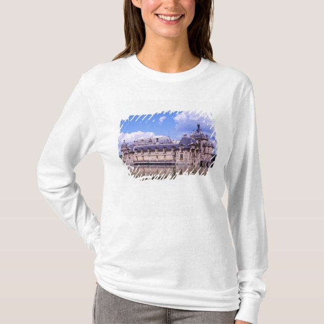 Chateau Chantilly, Oise, France T-Shirt (Front)