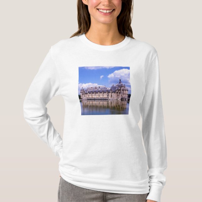 Chateau Chantilly, Oise, France T-Shirt (Front)