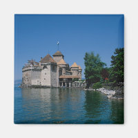 Chateau Chillon, Lake Geneva, Vaud Canton,