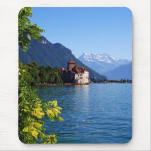 CHateau Chinon, Lake Geneva Mouse Pad