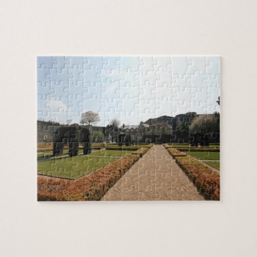 Chateau dAngers _ Garden inside the Fortress Jigsaw Puzzle