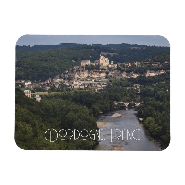 Château de Beynac, Dordogne, France Magnet (Horizontal)