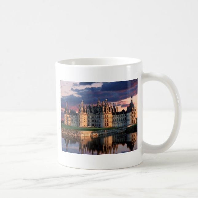 chateau de chambord Castle,Loire Valley, France Coffee Mug (Right)