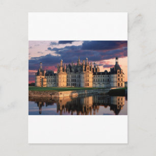 chateau de chambord Castle,Loire Valley, France Postcard