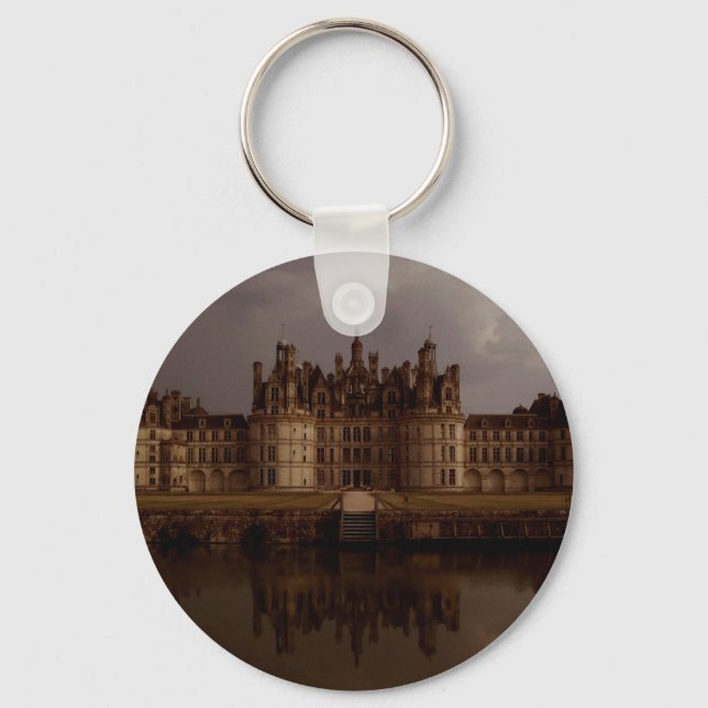 Château de Chambord (Chambord Castle) Keychain (Front)