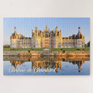 Chateau de Chambord, Chambord, France Jigsaw Puzzle