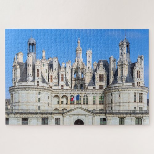 Chateau de Chambord in the Loire Valley _ France Jigsaw Puzzle