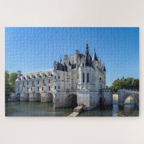 Chateau de Chenonceau in the Loire Valley _ France Jigsaw Puzzle
