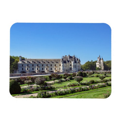 Chateau de Chenonceau in the Loire Valley _ France Magnet