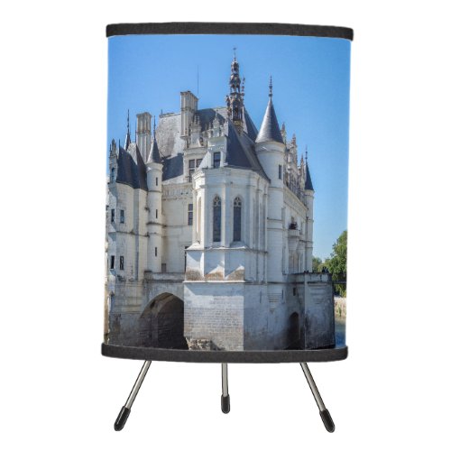 Chateau de Chenonceau in the Loire Valley _ France Tripod Lamp