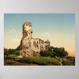 Chateau de Tournoel, Clermont-Ferrand, France Poster