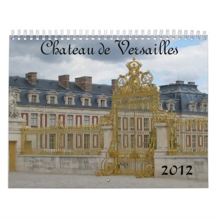 Chateau De Versailles Calendar