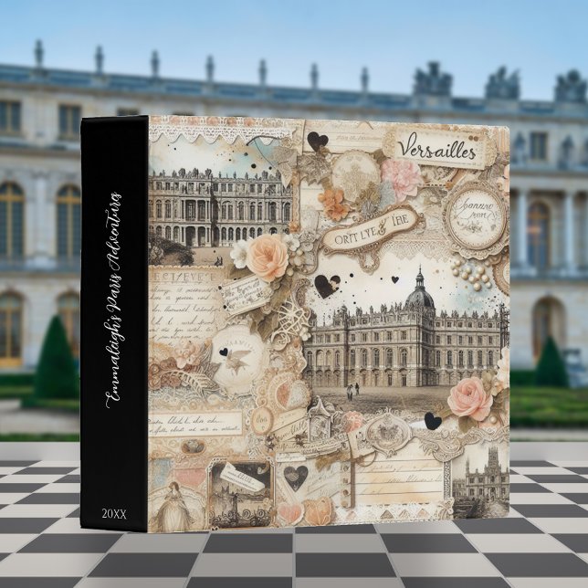 Château de Versailles France AI Generated 3 Ring Binder (Creator Uploaded)