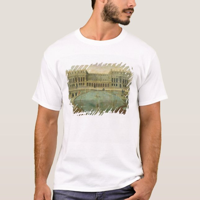 Chateau de Versailles from the Garden Side T-Shirt (Front)