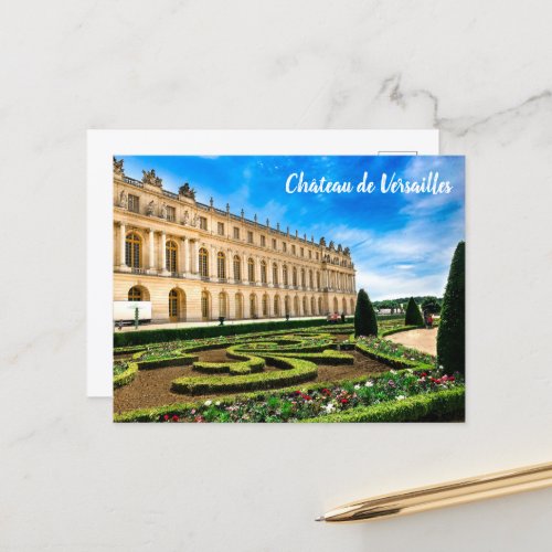 Chteau de Versailles Postcard