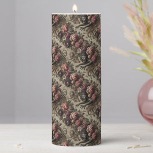 Château des Loups – Gothic Sanctum in Delirium Pillar Candle