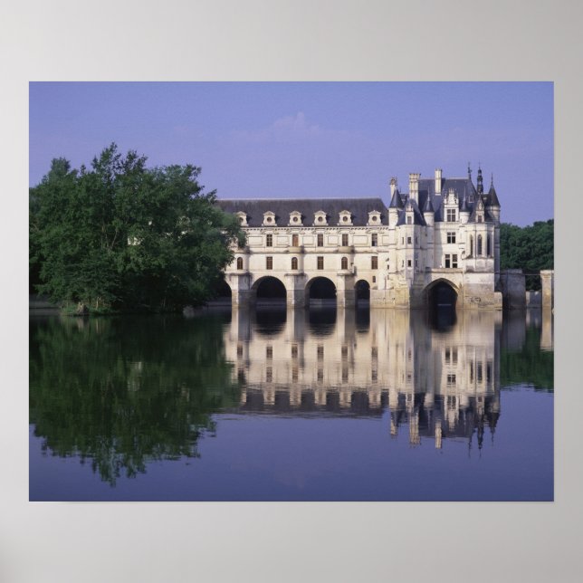 Chateau du Chenonceau, Loire Valley, Poster (Front)