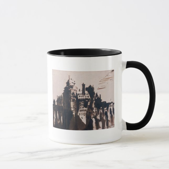Chateau fortified by two Bridges Mug (Right)