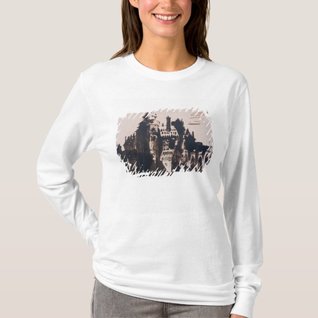 Chateau fortified by two Bridges T-Shirt (Front)