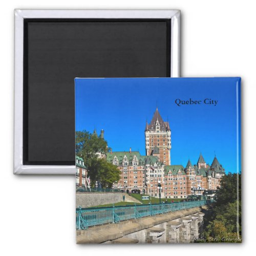 Chateau Frontenac in Quebec City Magnet