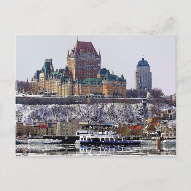 Château Frontenac Postcard (Front)