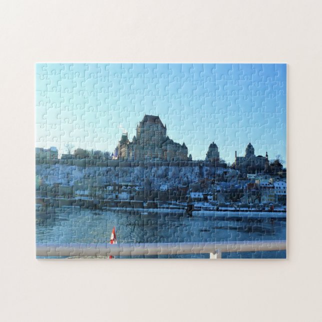 Chateau Frontenac, Quebec, Canada Jigsaw Puzzle (Horizontal)